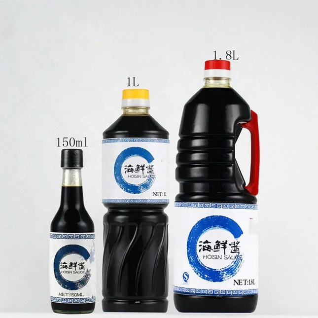 Chinese Sauce Hoisin Sauce Food Industrial Custom Oem Seafood Condiment Bulk Halal Seasoning Brewed Hoisin Sauce