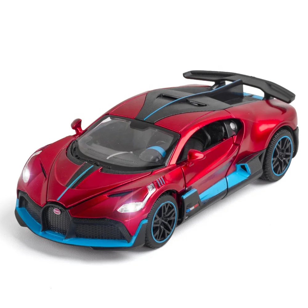 1:32 Bugatti Divo Diecast Toy Car Model JDM Miniature Scale Alloy Metal Simulation Vehicles for Children Gift