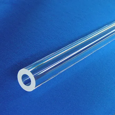 
Resistance High Temperature Quartz Glass Pipe Transparent Clear Fused Silica Quartz Tube 