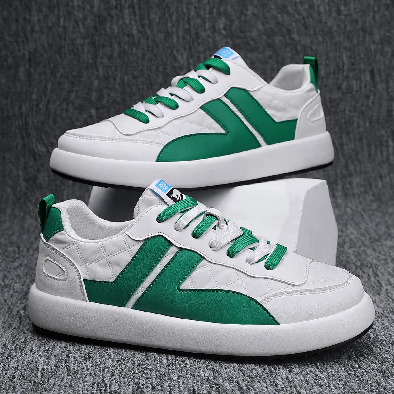 PU upper light weight men fashion sneakers wholesale walking style casual shoes cheapest
