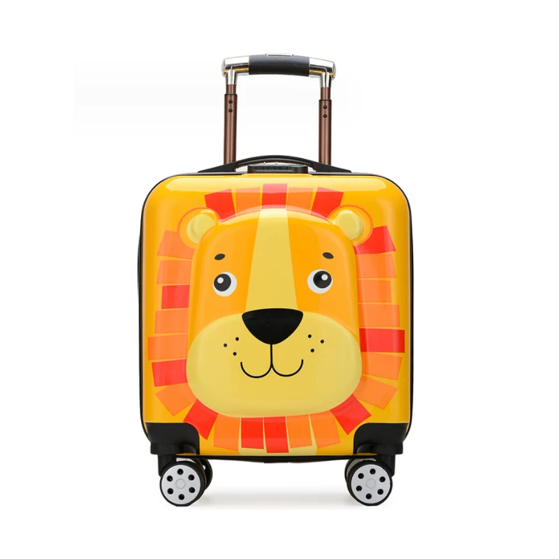 Portable Ride Kids Trolley Case Children Trolley Cases Suitcase Spinner Kids Luggage For Boy Girl Traveling