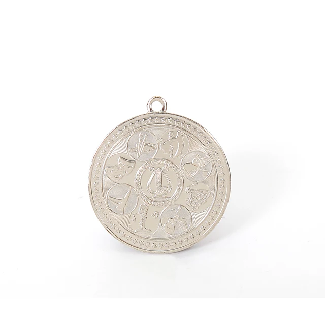 Badges medal set games marathon metal tag football gold medal