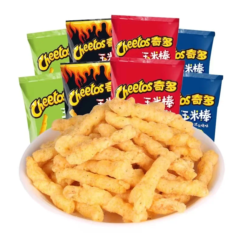 Оптовая продажа чипсы cheetos Снэк 90 г экзотические закуски хрустящие многие ароматы из Китая