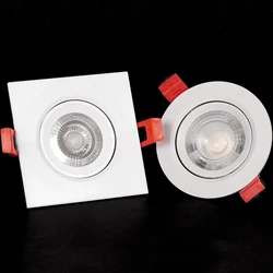 New LED ceiling mini spot light 3W 5W 7W 9W 12W downlihgt 100lm/w, adjustable, easy assembling