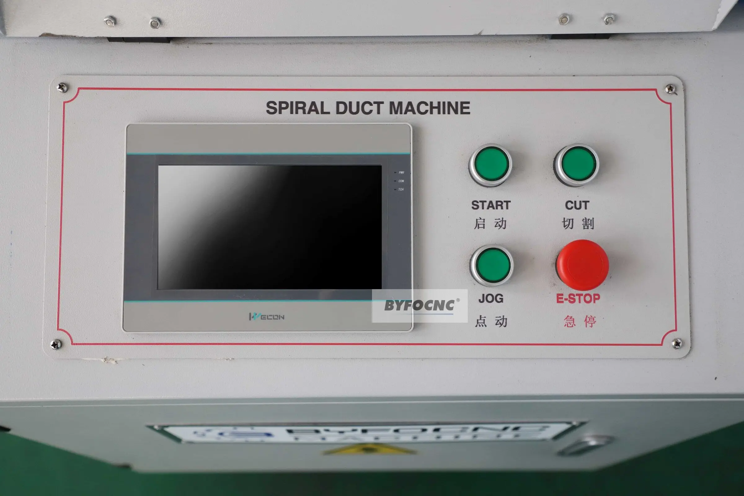 Galvanized sheet material air duct line 3 square tube forming machine
