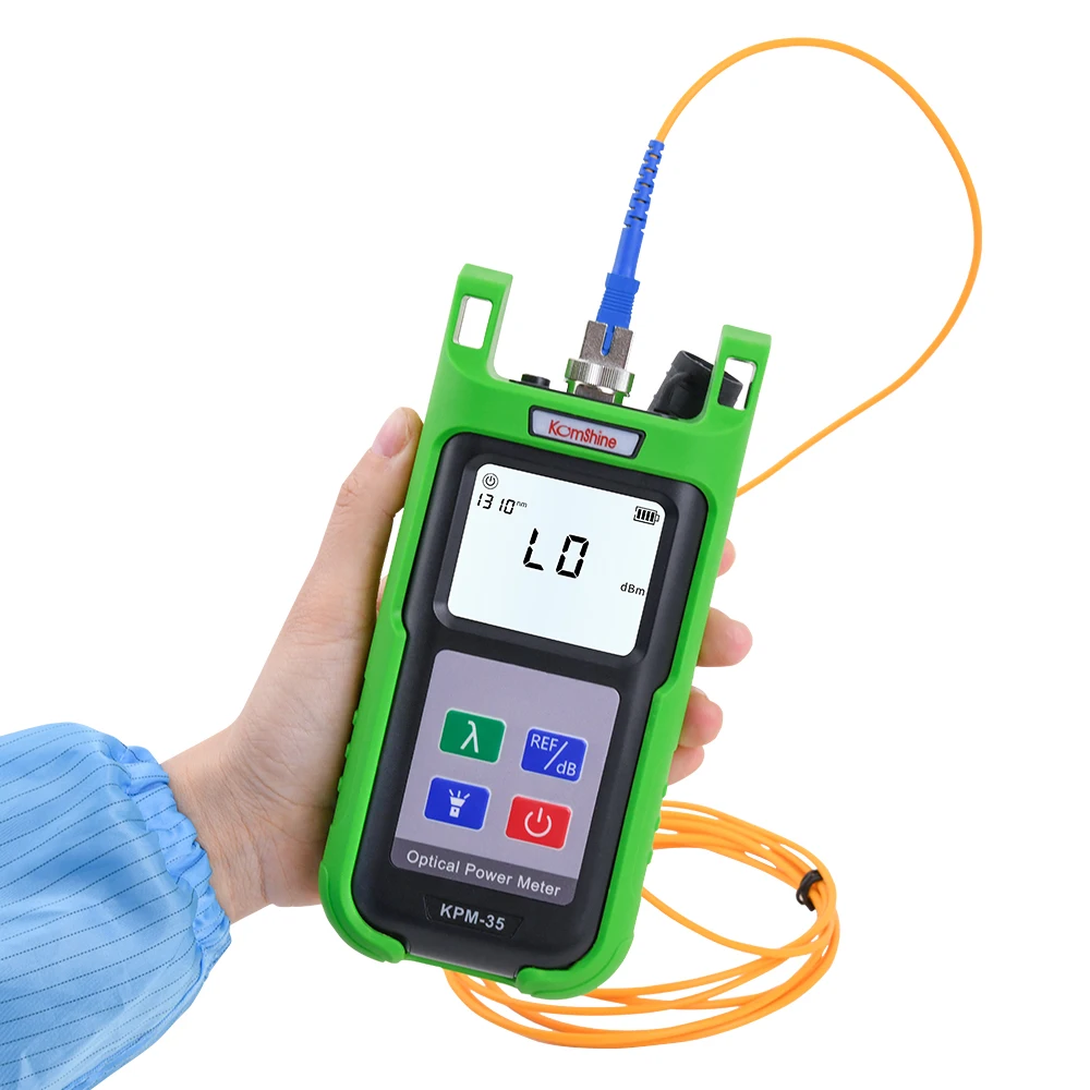Оптоволоконный измеритель мощности FTTH тестер оптического кабеля-70 ~ + 10/ -50 ~ + 26dBm OPM FC/SC разъем