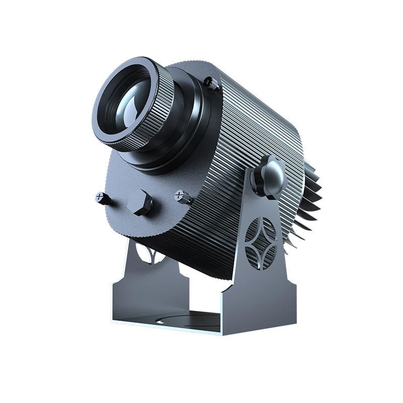 80W Premium Advertising Projector With LED Light Source IP67 Rated for Enhancing Nighttime Visibility of Business or Brand