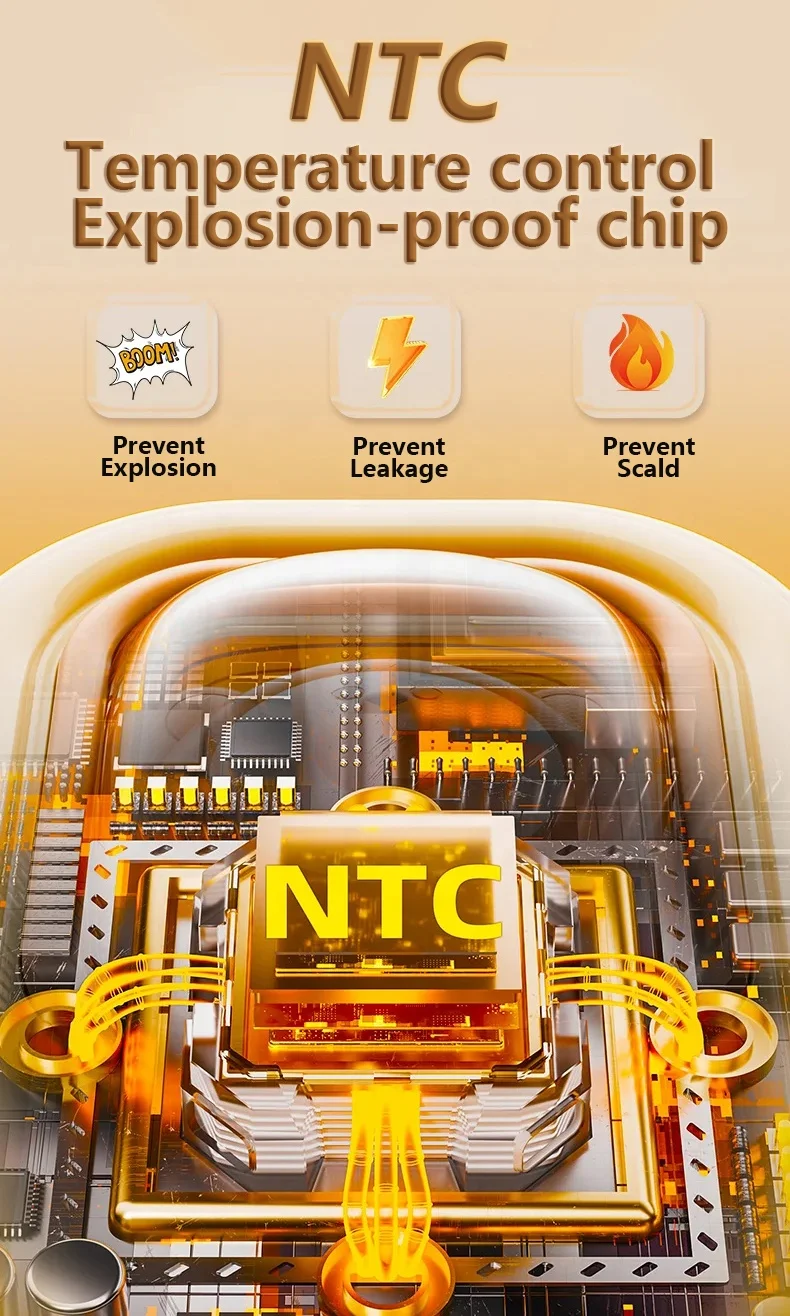 Перезаряжаемый многоразовый мини-грелка 2000 мАч