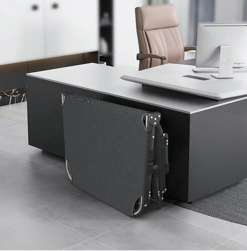 Hot Sales Portable Adjustable Multi Purpose Hospital Used Office  Metal Steel Folding Bed for Sales