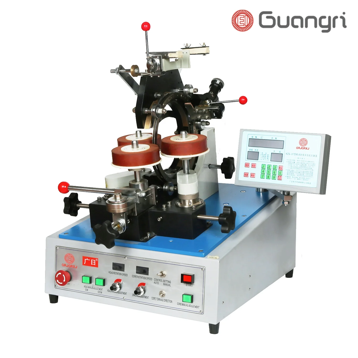 Adopt winding gear transmission system to ensure stable and consistent winding process gear type winding machine