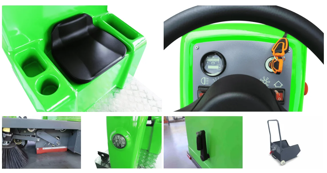 ride on road sweeper floor cleaning machine sweeper floor sweeper for warehouse factory garage