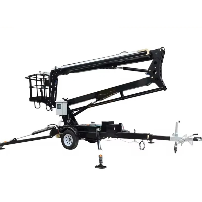 Wholesale sale Cherry Picker 10m-20m Spider Type Crawler Self Elevator Aerial Work Light Boom Lifts
