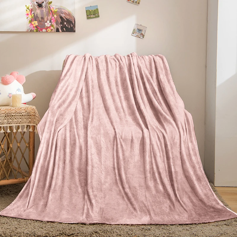 Custom Manta Cobertor Fleece Bed Blanket Logo Frazada Blanket 1ply Cobertores Throw Lightweight Cozy Couch Throw Blankets