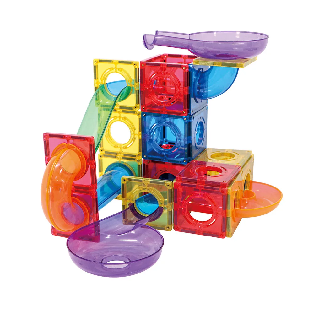 88pcs hot sale magnetic building block marble run block for kids
