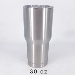 Изолированный Вакуумный стакан для кофе с двойными стенками из нержавеющей стали, 10 унций, 12 унций, 20 унций, 24 унции, 30 унций, с крышкой из ПП