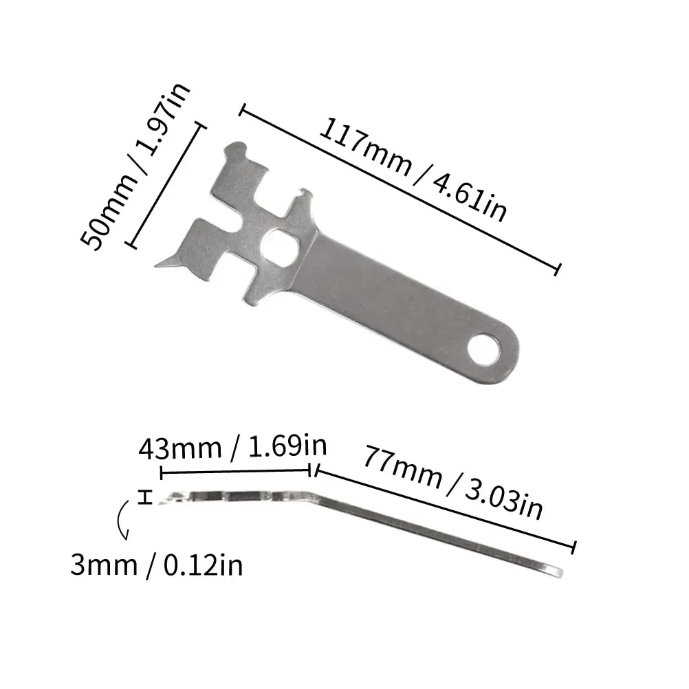 Многофункциональный гаечный ключ для эспрессо портативный инструмент удаления корзины аксессуары из нержавеющей стали