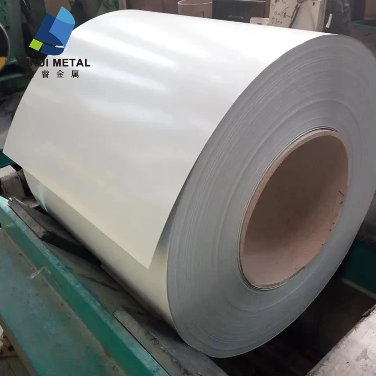 Hot Sale	Ral 9001 Color Coat Aluminum Coil Coated Aluminium Prepainted Aluminum Coil Sheet For Gutter