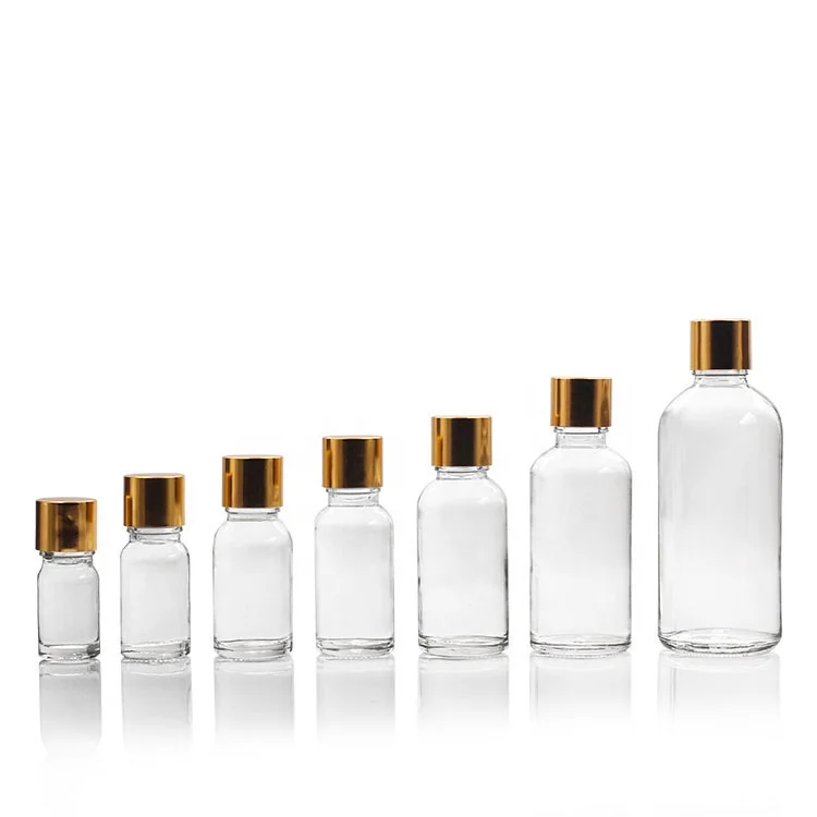 
5/10/15/20/30/50/100ml clear glass essential oil bottle dropper or stopper bottle clear glass bottles with stopper 