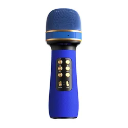 Fast Shipping Karaoke Microphone Wireless Singing Machine With Speaker Portable Handheld Mic Support Duet For Phone/PC