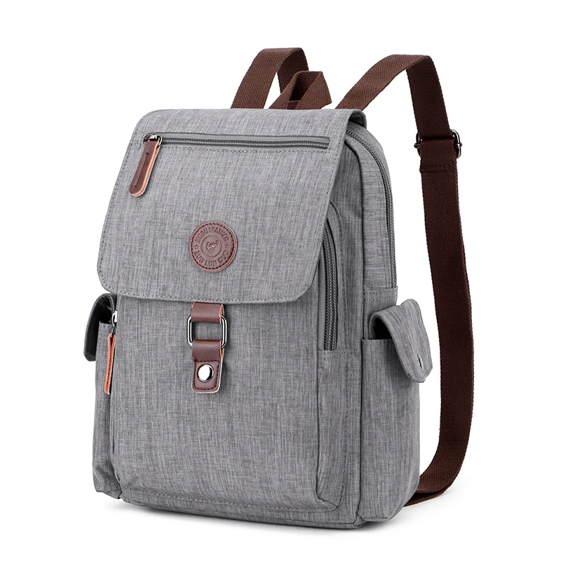 
Guaranteed Quality It is worth buying high quality fashion unisex canvas bag travel backpack solid color canvas backpack 