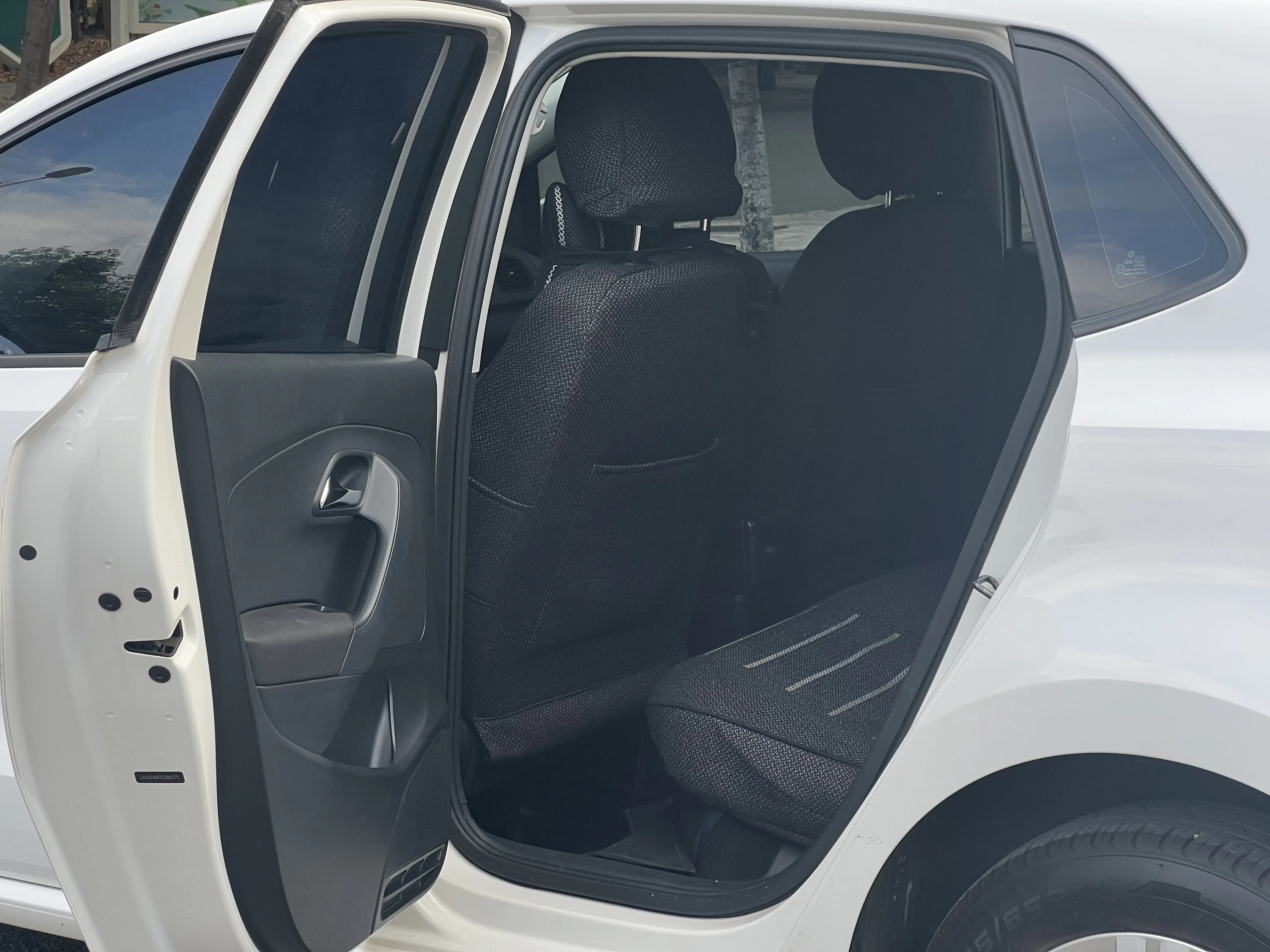 Best-Selling Used Volkswagen Polo Turbo Gasoline Sedan with Manual Transmission Fabric Seats