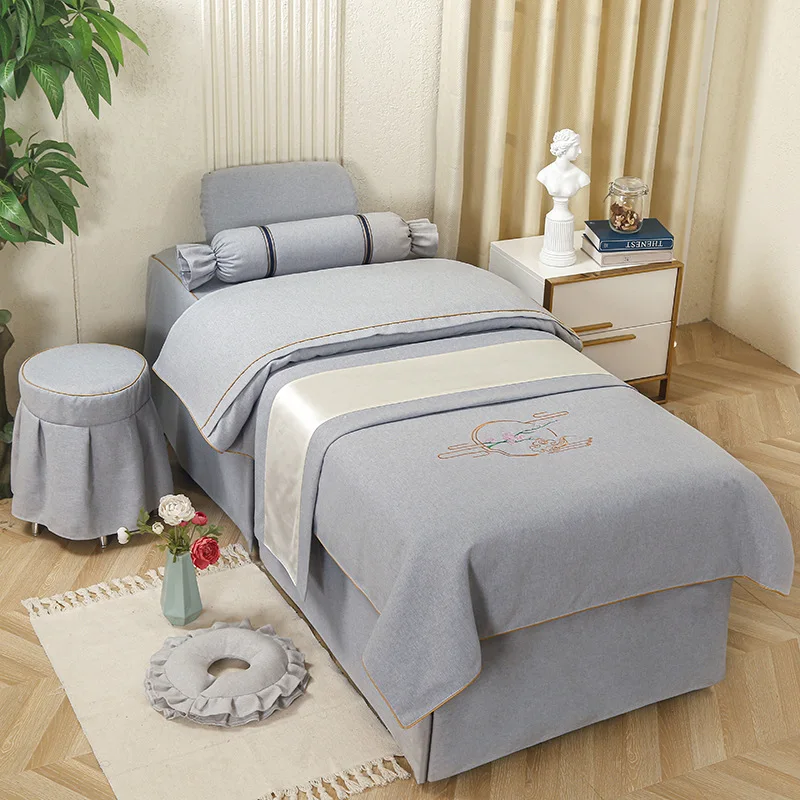 Brushed 100% micro polyester massage tables & beds table sheets