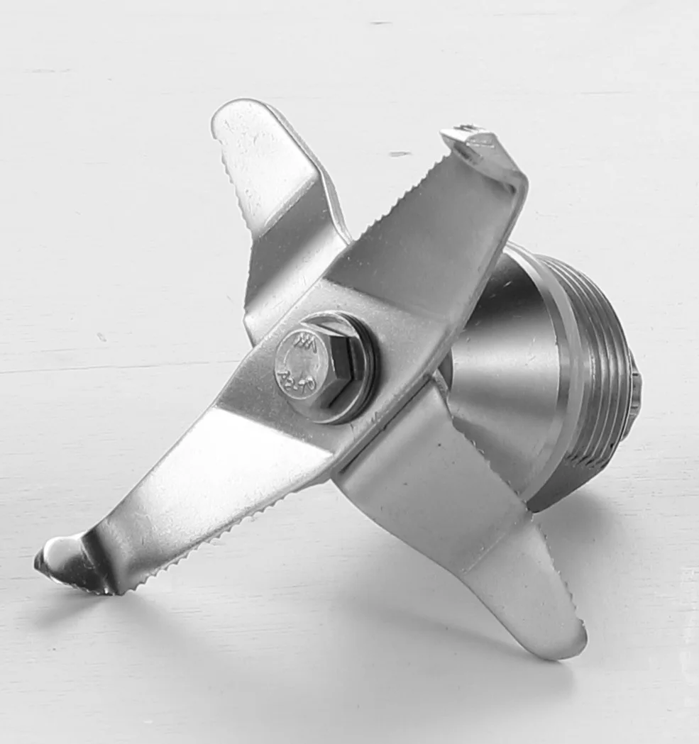 wholesale large capacity blender best quality fruit juice blender 6 leaves blade commercial stainless steel  blender blade