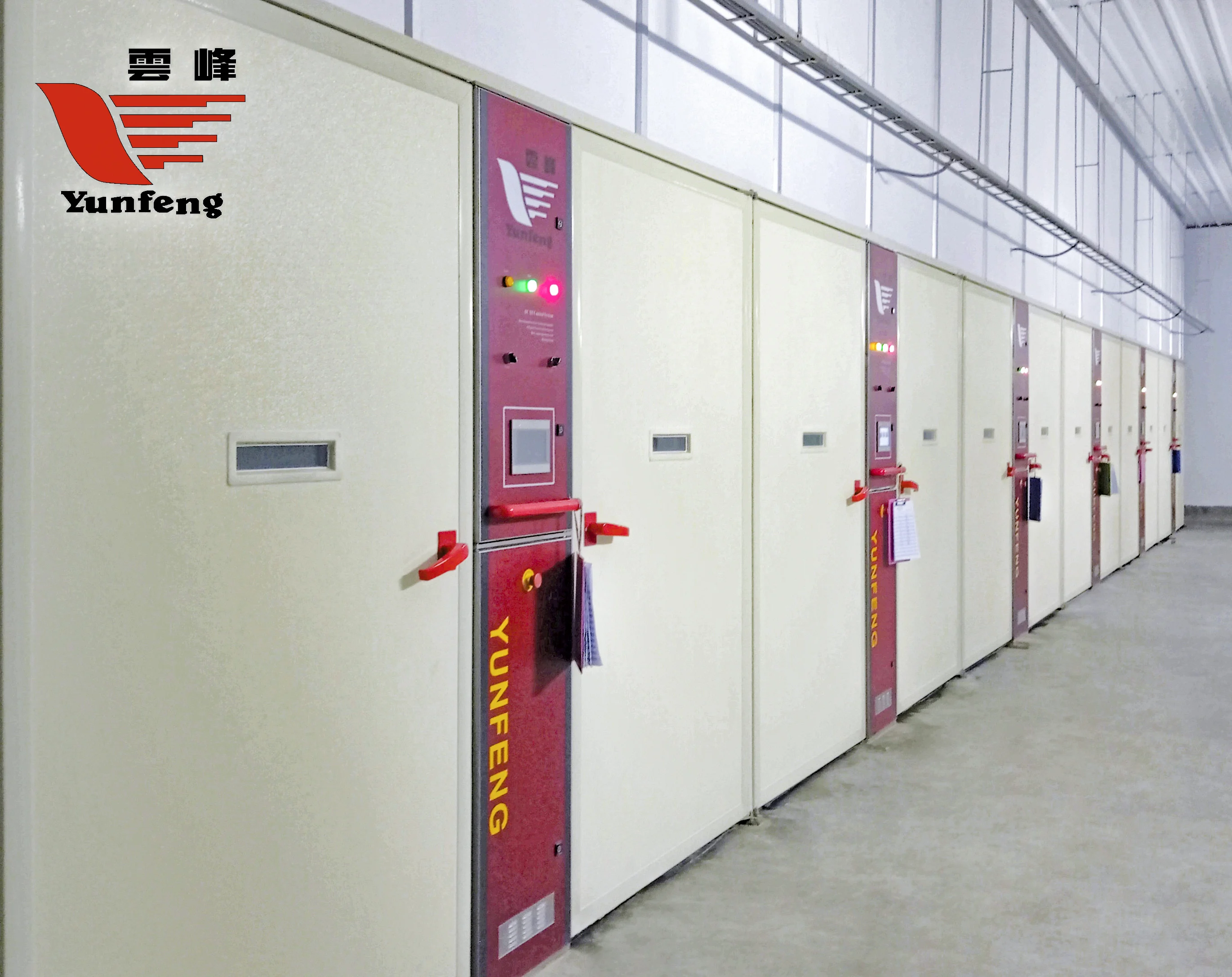 Yunfeng YFDF-384SL Electric Automatic Hatchery Incubator 220V Single-Stage Machine 38400 Eggs Chicken Duck Quail Turkey Farming