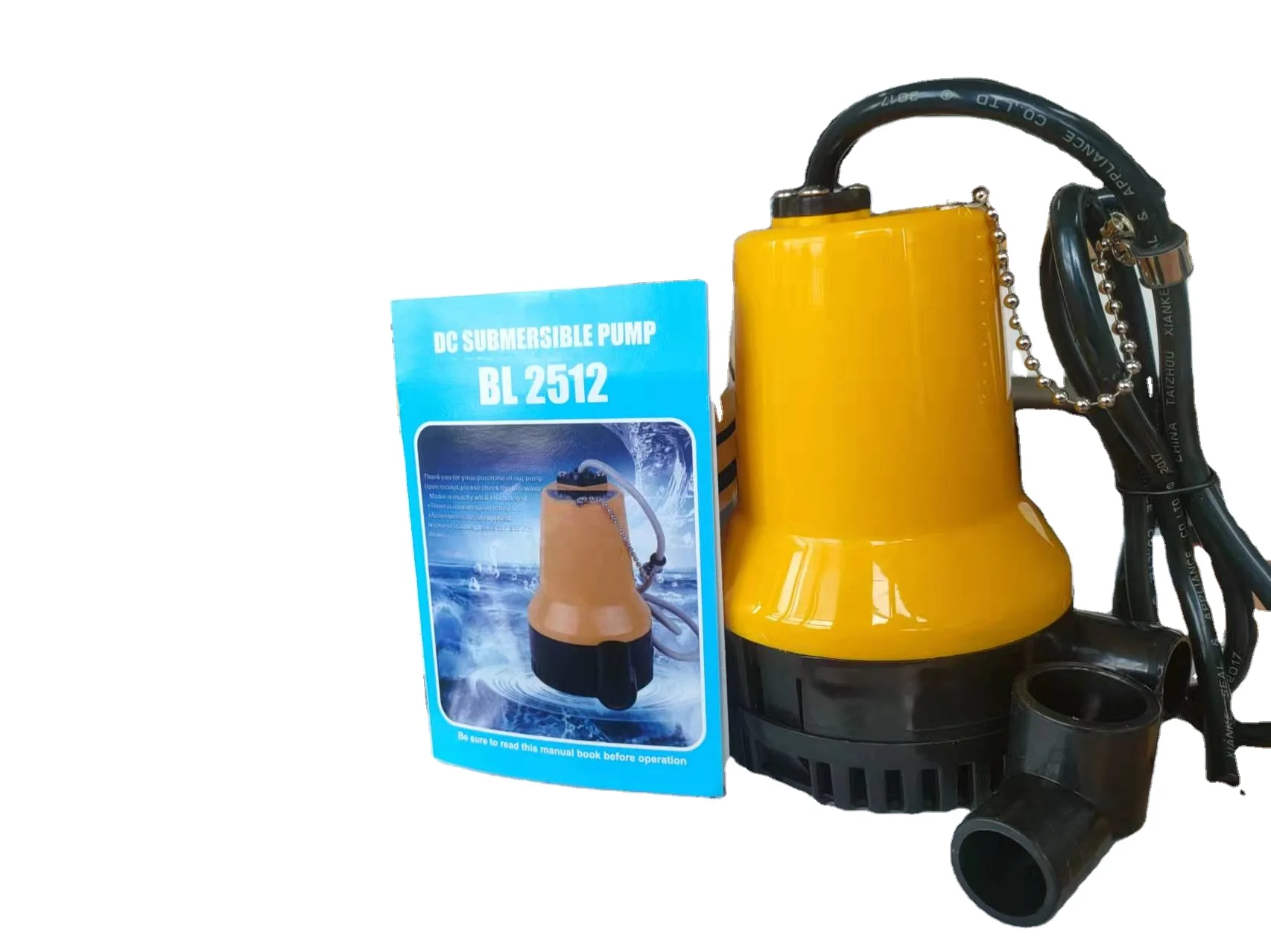 DC-24V DC-12V BL2524S BL2512S SMALL HIGH DELIVERY PRESSURE DIAMETER CENTRIFUGAL MARINE BILGE SUBMERSIBLE WATER UMP