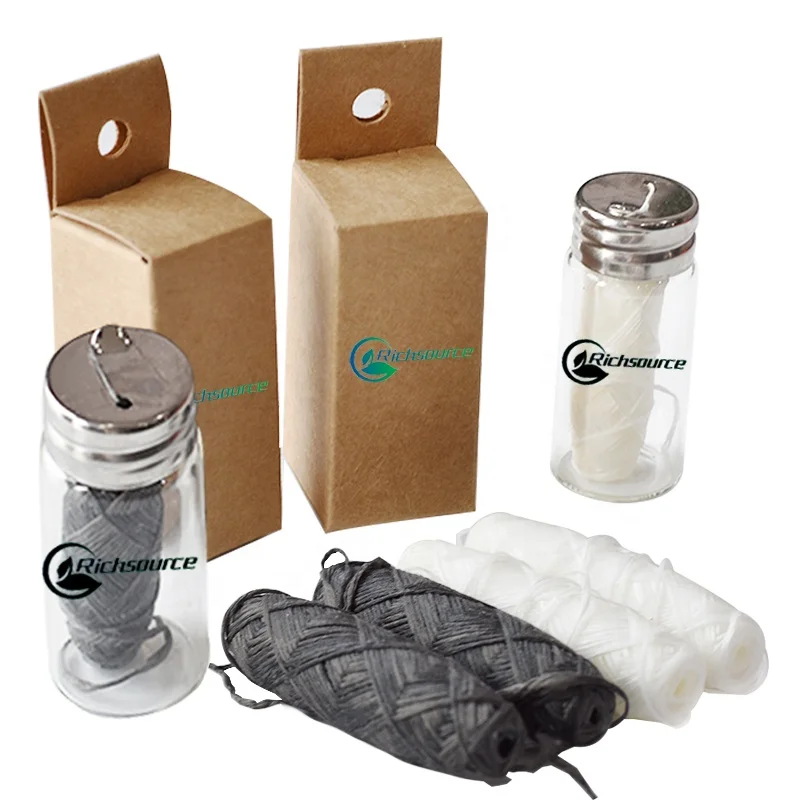 COFLOSS Coconut-Oil Infused Woven Dental Floss Mint Dentist-Designed Vegan and Cruelty Free 6 Month Supply