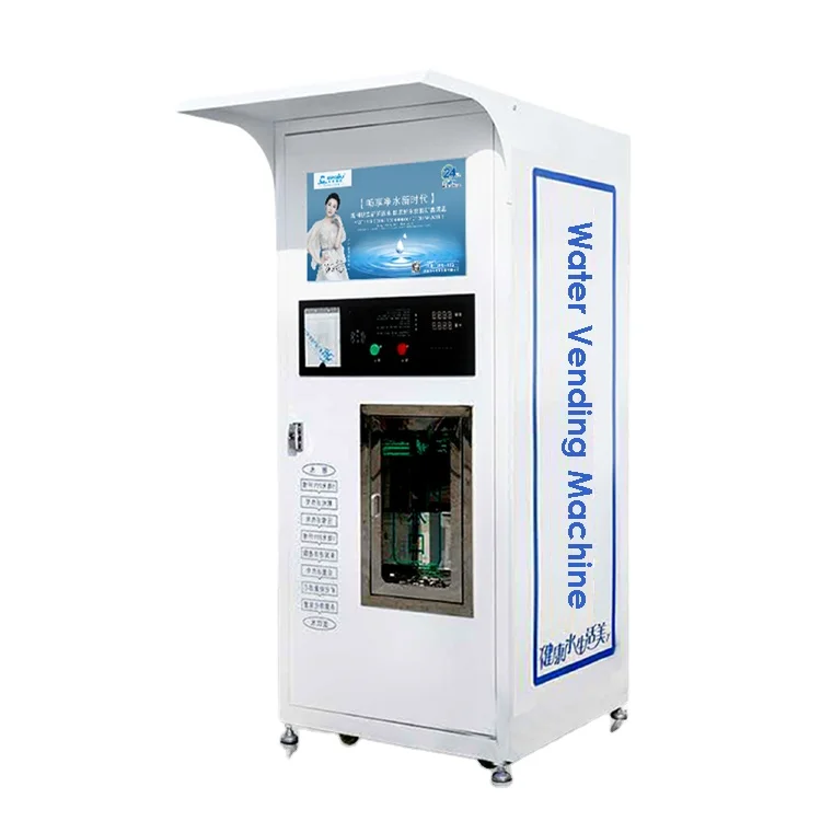 
Multi-stage filtration Reverse Osmosis Purified Water Vending Machine 