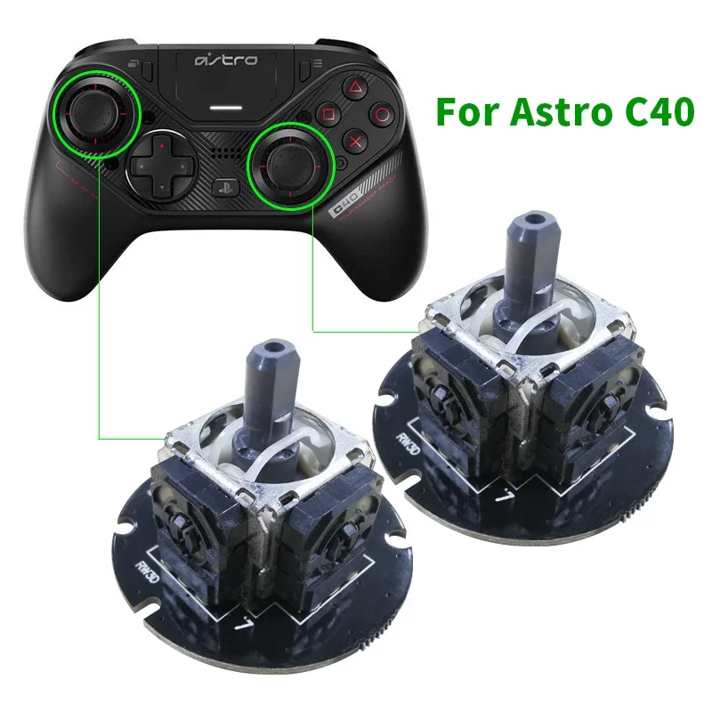 Aolion 3D Analog Joystick Grip stick repair parts Sensor Module Potentiometer for PS4 ASTRO C40 TR Controller