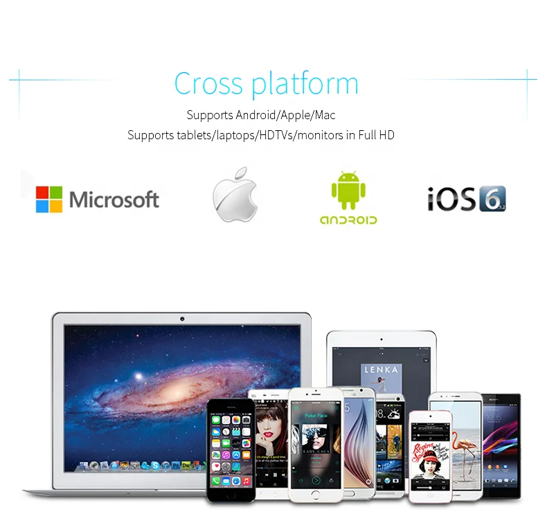 
Mirascreen K4 TV Stick 2.4G Wireless WiFi Display Dongle Support 1080P HD Miracast Airplay For Android IOS Smart Phone Table PC 