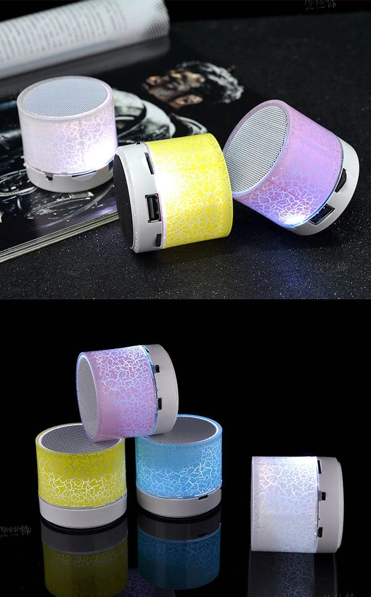 Factory Portable Mini Wireless BT Speakers A9 USB Stereo Sound cheap wireless Audio at retail Christmas hotline