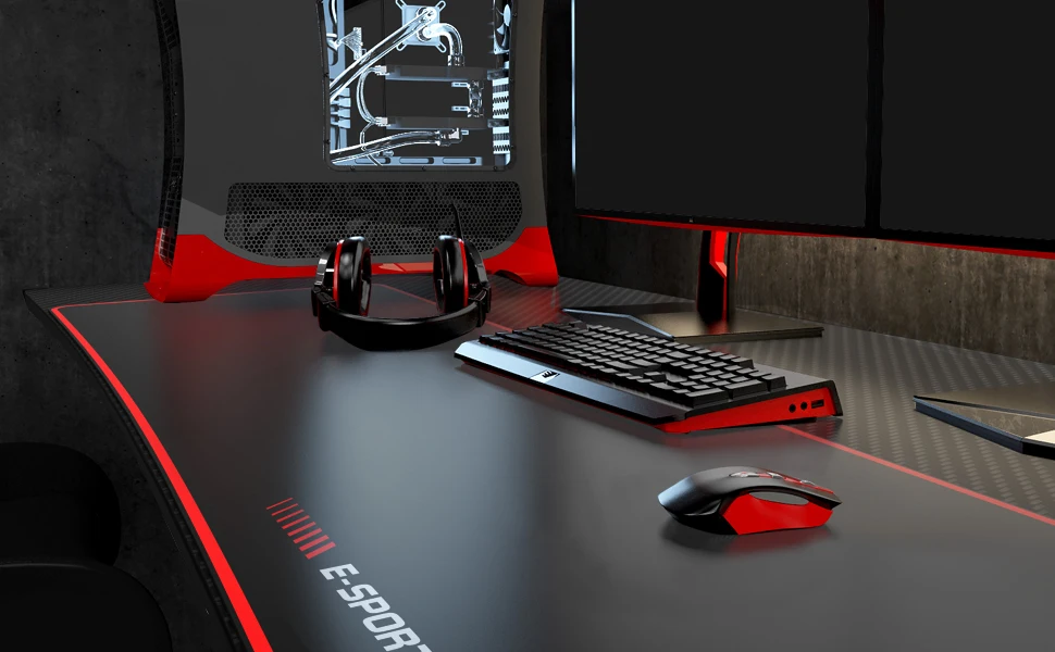  Эргономичный игровой Настольный ПК RGB компьютерные игровые столы Pro с