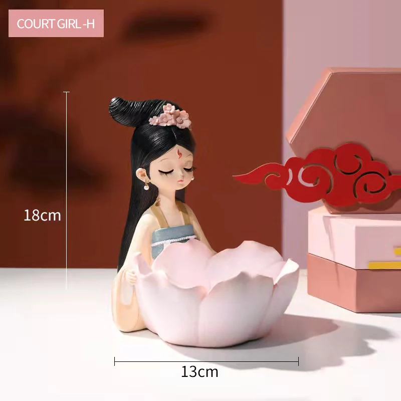 chinese Creative antique  ornaments home accessories porch key storage tray gifts wholesale statue