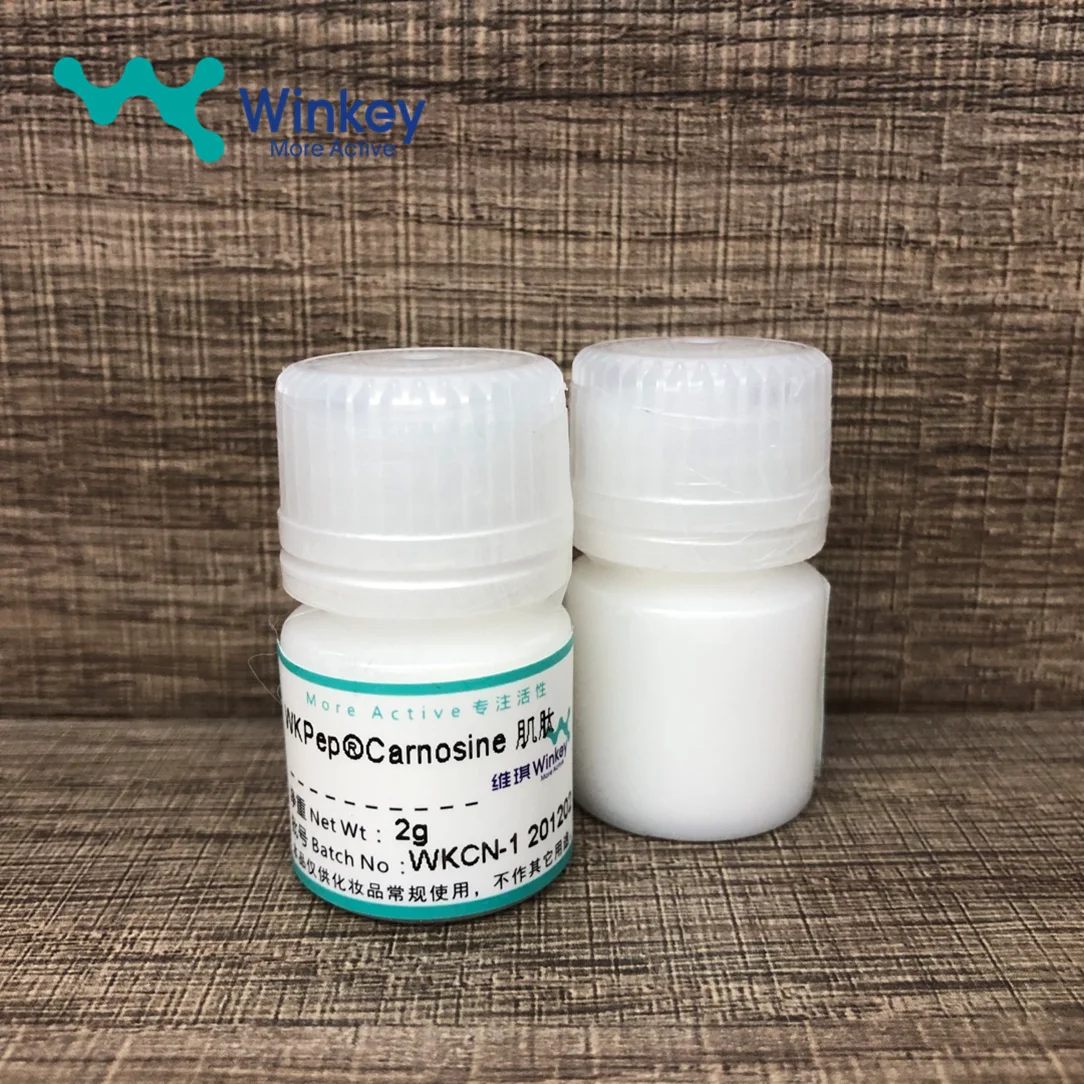 High Quality 99% Purity L Carnosine Powder CAS 305-84-0 Skin Whitening Anti-glycation Anti-aging