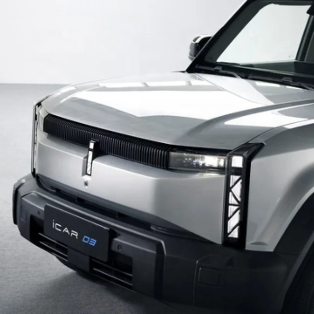 2024 китайский бренд популярный Chery ICAR 03 внедорожник новый Подержанный 501 км 401 дальность действия двухколесный автомобиль Новый энергетический