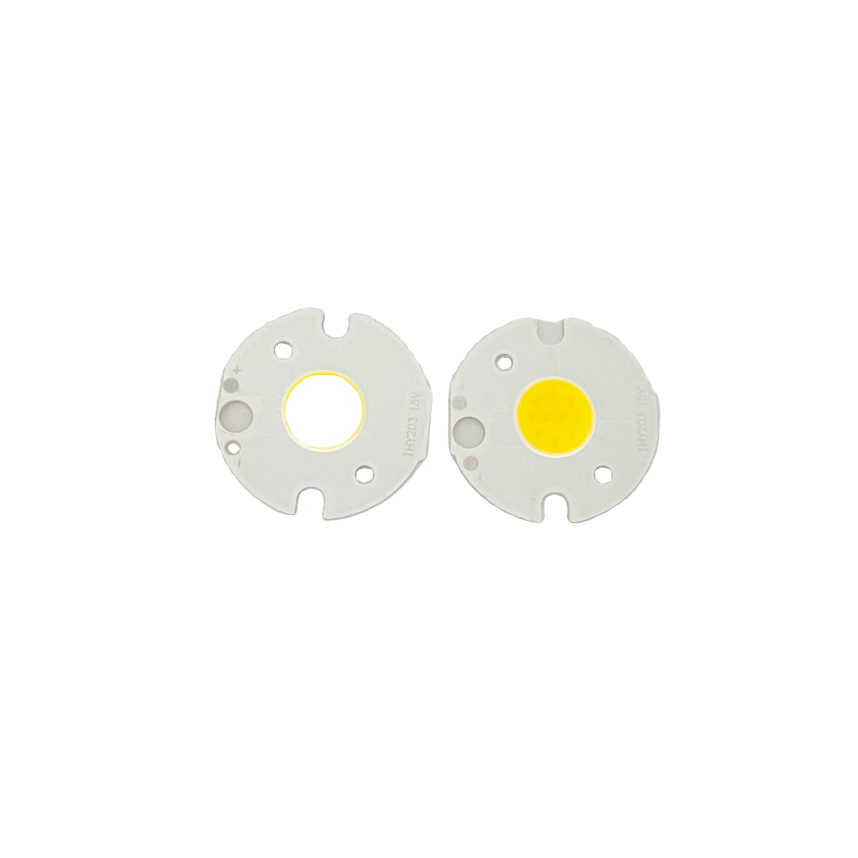Оптовая продажа 12V15V 3W 5W 10W 3000K 6000K CCT высокая яркость CRI95 + COB Светодиодная плата для светодиодного фонарика