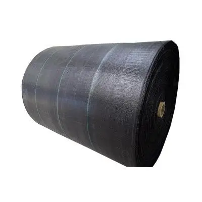 90 GSM УФ-обработанная полипропиленовая зеленая сельскохозяйственная Ландшафтная Барьерная ткань для борьбы с сорняками Защитная мембрана для защиты от сорняков