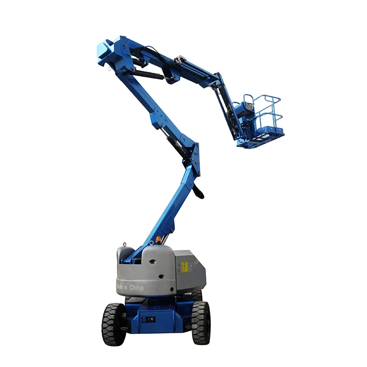 14m 16m 18m Self-driven China Electric Manlift For Sale For Building Repair