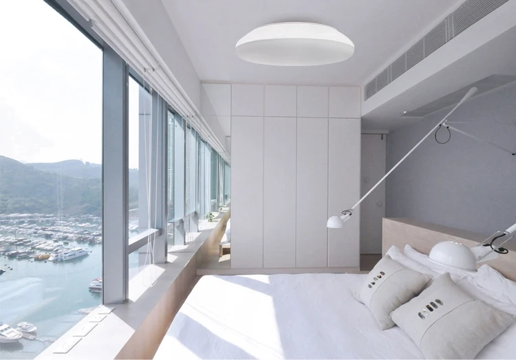 Ультратонкие современные светодиодные светильники Tuya Control IP65 с регулируемой яркостью и утапливаемым креплением для гостиной