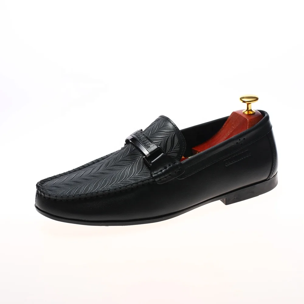 2021 New Dress Shoes Latest Genuine Leather Mens  Casual Dress Leather Shoes For Men