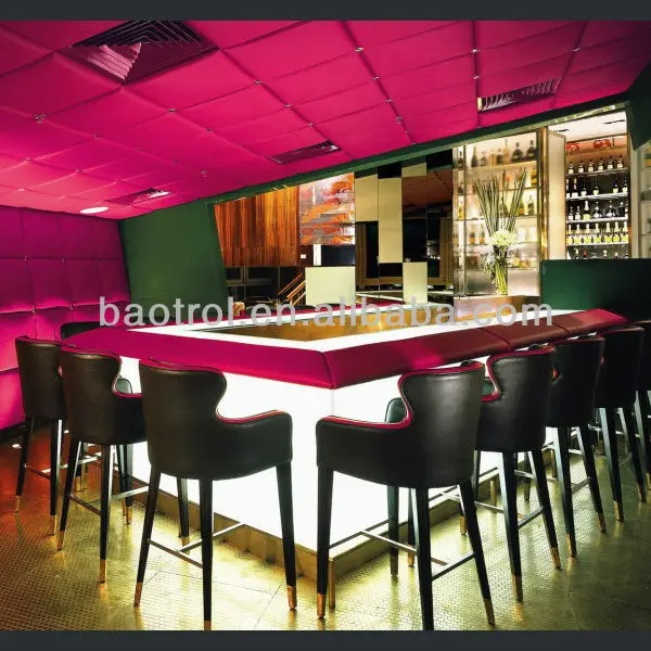 Solid surface made mini bar counter prefabricated bar countertops