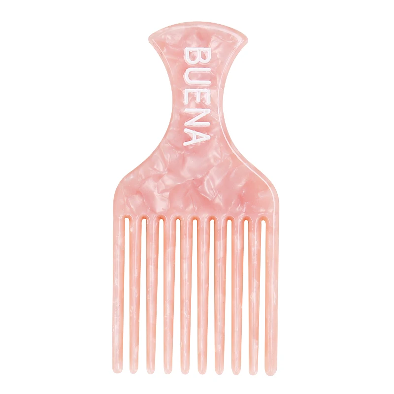 Расческа для волос с логотипом под заказ, расческа для волос, цвета мрамора, ацетатная расческа для волос, африканские черные женские расчески для укладки волос