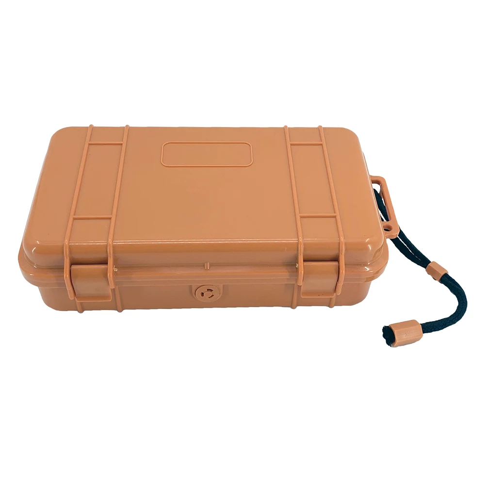 Protective Small Waterproof Tool Box Equipment Suitcase Instrument Plastic Tool Case Shockproof Four Color Box With Foam