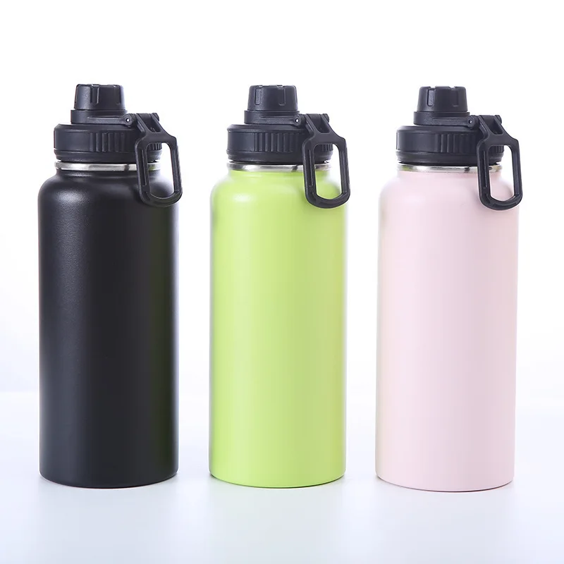 18oz 32oz 40oz 64oz Outdoor Double Walled Stainless Steel Vacuum Insulated Travel Hydrate Flask Water Bottle