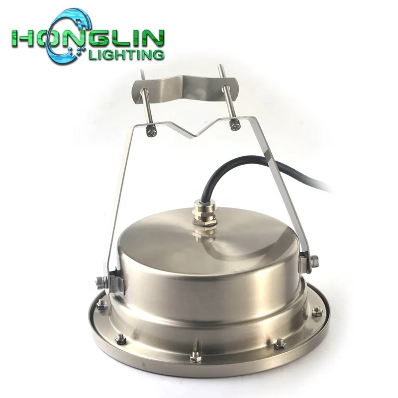 12W RGB LED underwater light boat pool lamp stainless steel housing waterproof IP68