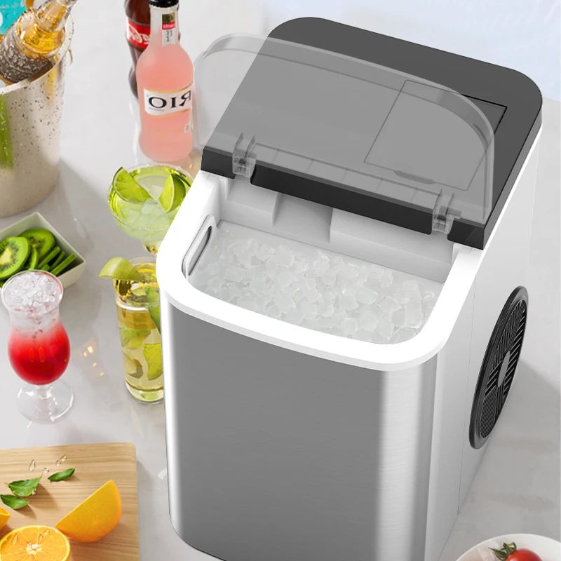 Automatic Portable Mini Ice Cream Maker Home Fruit Ice Cream Maker With LCD Display Timer