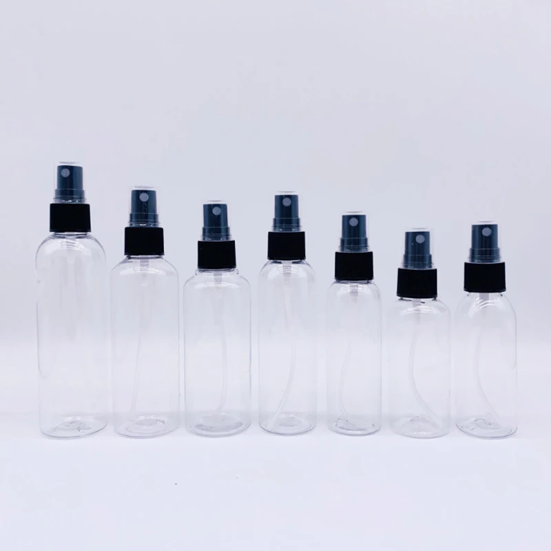 
Clear Refillable Cosmetic Containers Empty Spray Bottles Great for Alcohol 